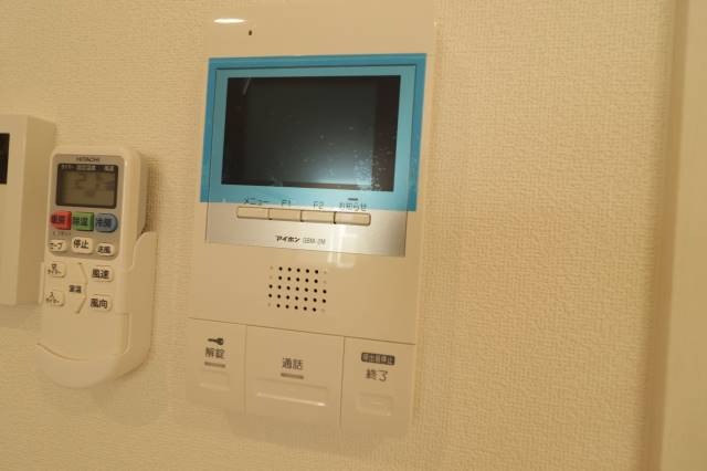 モニター付きで安心。