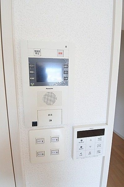 モニター付きで安心。