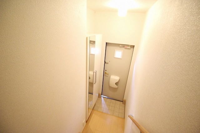 玄関の景色です。