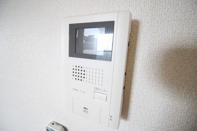 モニター付きで安心。