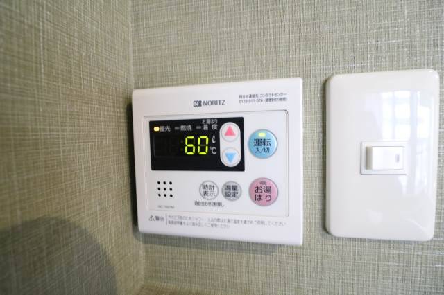 ボタン一つで温度調節。