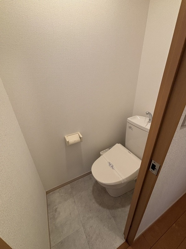 清潔なお手洗いですね