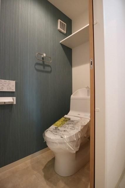 温水洗浄便座付きです