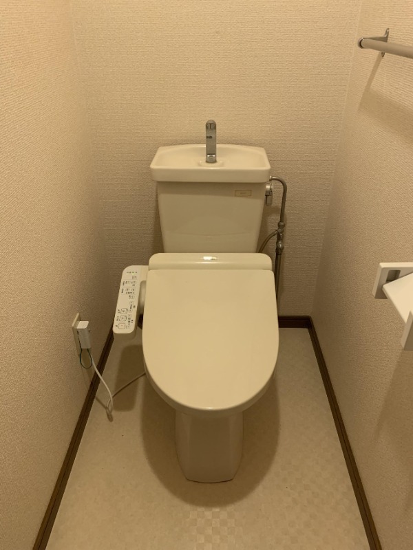 清潔なお手洗いですね