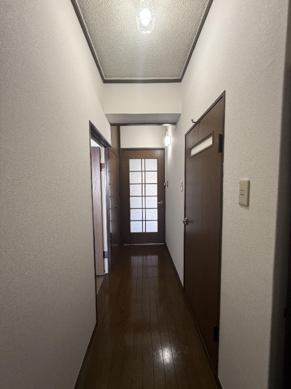 落ちつく玄関ですね