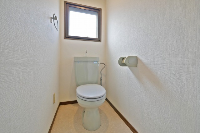 清潔感のあるトイレです