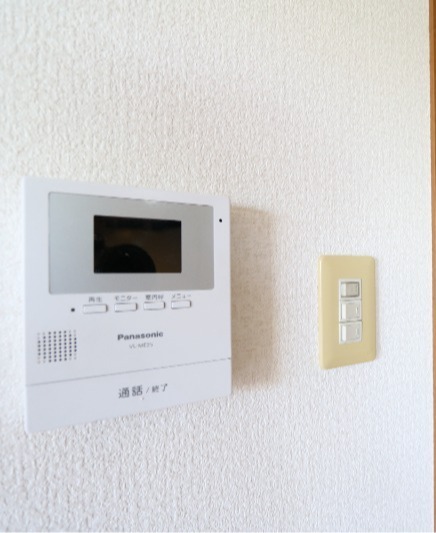 モニター付きで安心。
