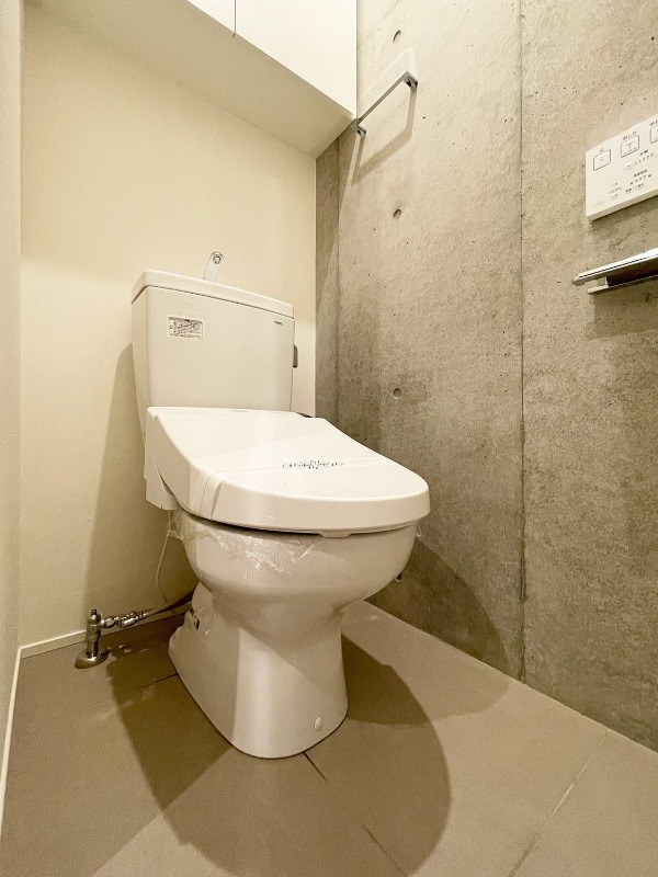清潔感のあるトイレです。
