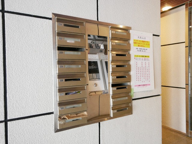 オートロックでセキュリティも良好です。