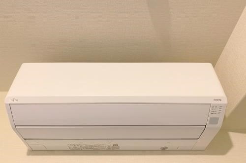 エアコン完備で年中快適に過ごせます
