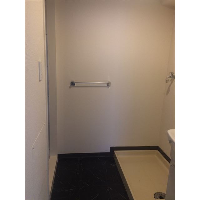 室内洗濯機置場ありは便利です
