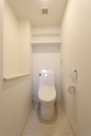 嬉しい温水洗浄便座機能付き