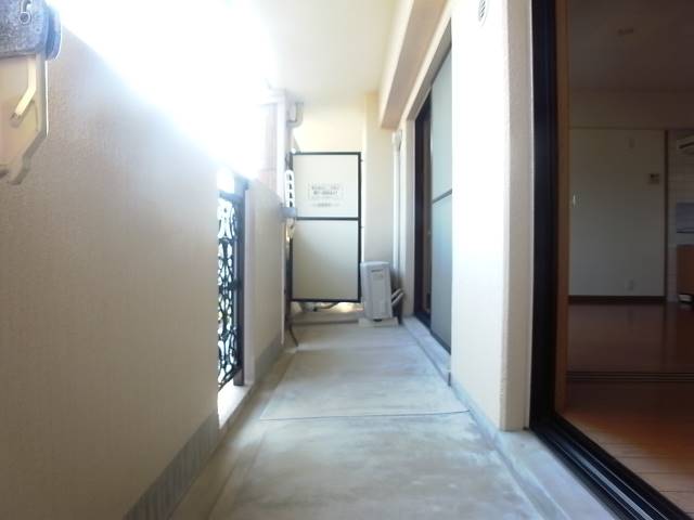洗濯物たくさん干せます。