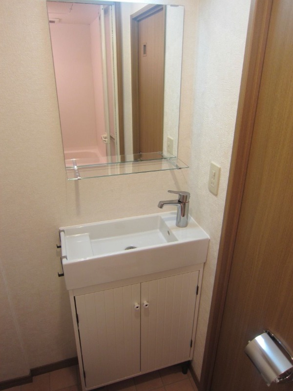 朝の支度はこちらです。