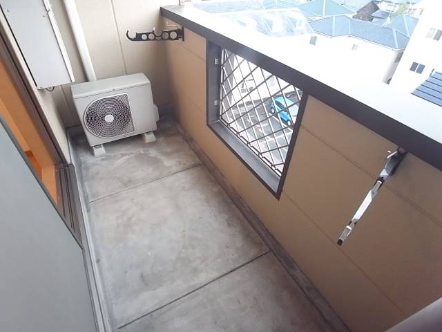 洗濯物たくさん干せます。