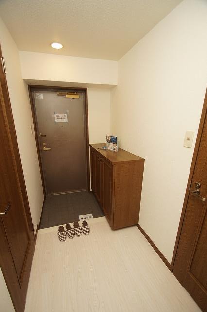 玄関はこんな感じです。