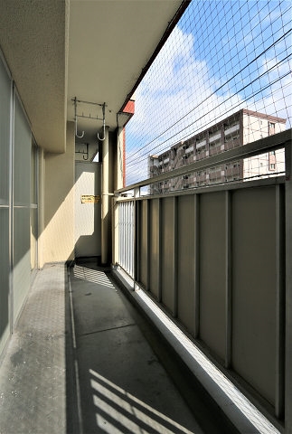 充分な広さのあるバルコニー