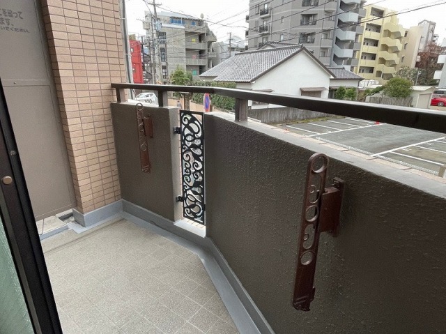 洗濯物はこちらで。