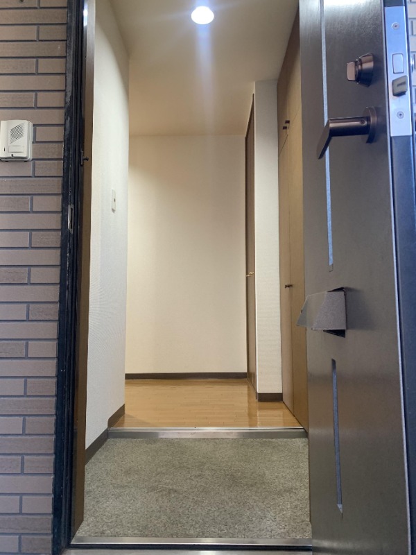 開放感ある玄関ですね