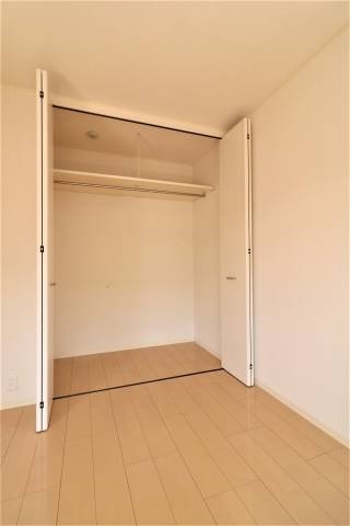 大容量のクローゼット