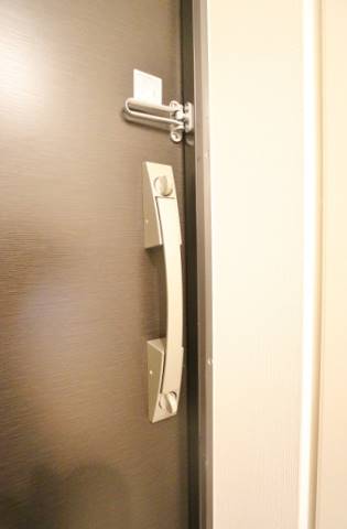 セキュリティーの高いダブルロックで安心です