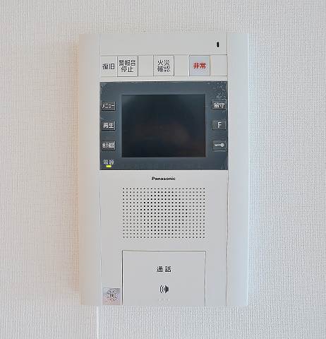 モニタ付きで来客時も安心