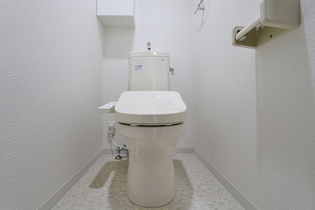 清潔感のあるトイレです