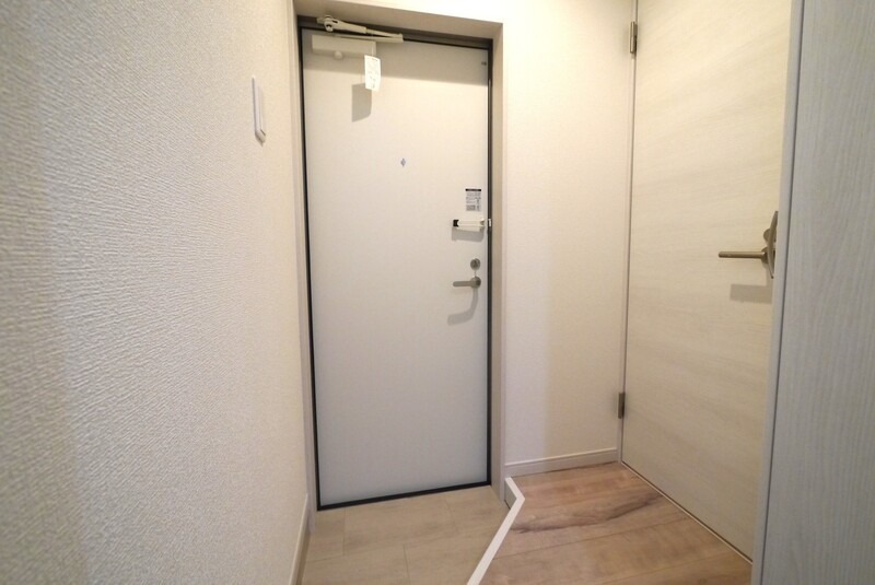 開放感のある玄関です