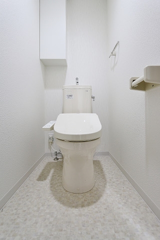 清潔感のあるトイレです