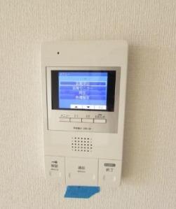 モニター付きで安心ですね