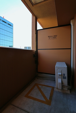 広々バルコニーで洗濯物も沢山干せます