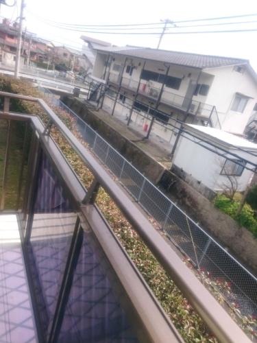 柵がついて安心ですね。