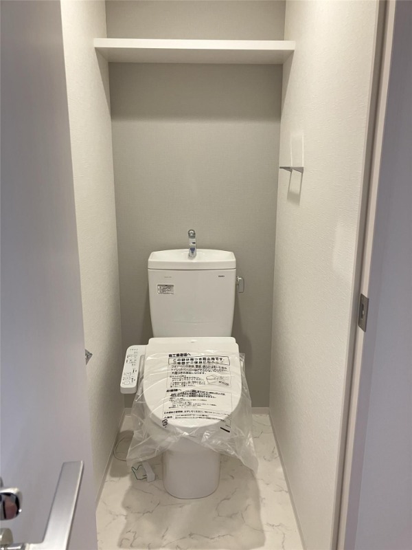 温水洗浄便座付きです