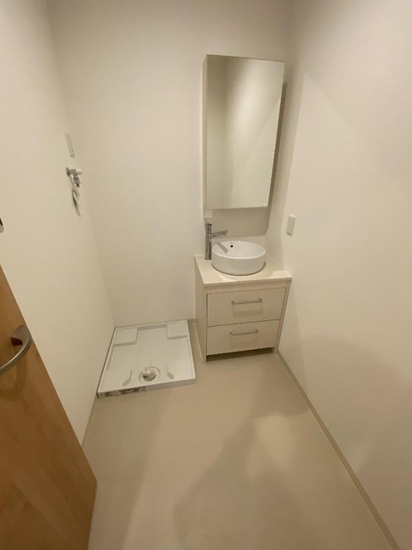 オシャレな洗面台ですね
