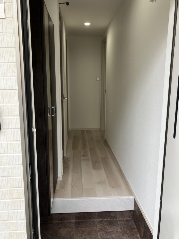 雰囲気のいい玄関ですね