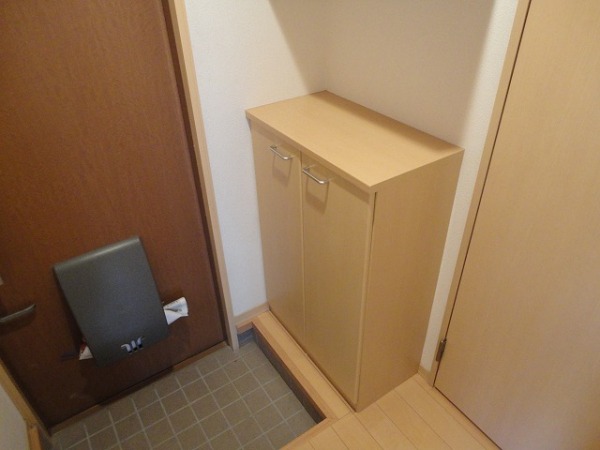 玄関収納もばっちりです