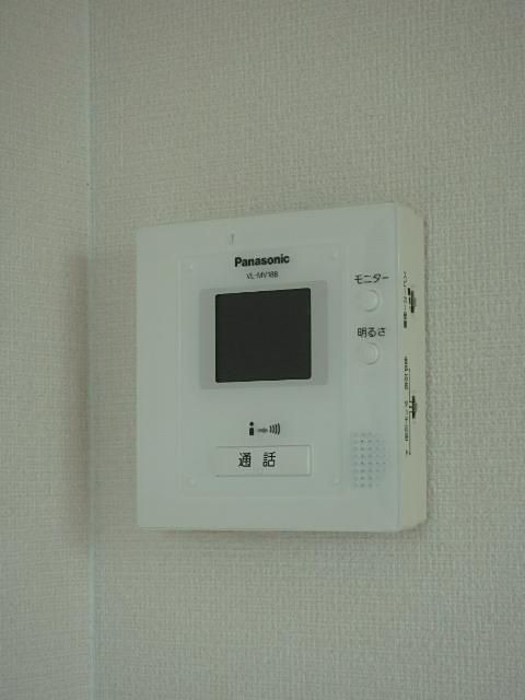 モニター付きで安心。