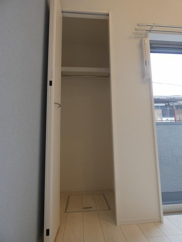 収納はこちらです