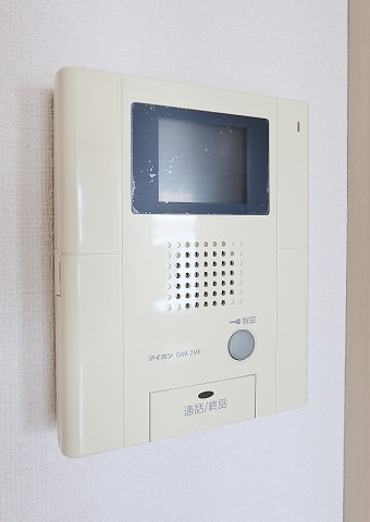 急な来客でも安心のモニターホン