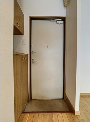 玄関収納もばっちりです。