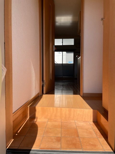 玄関からはこんな感じです