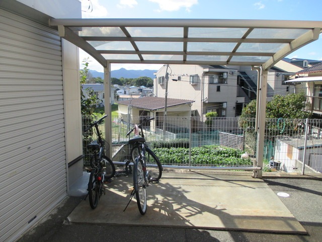駐輪場もあります