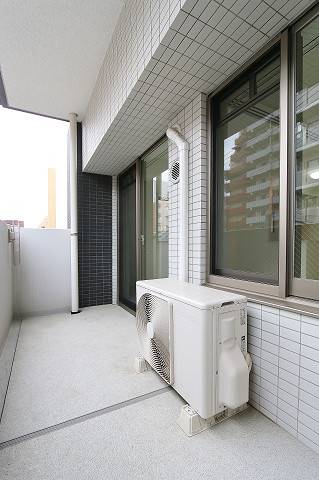 日当たりの良いバルコニー