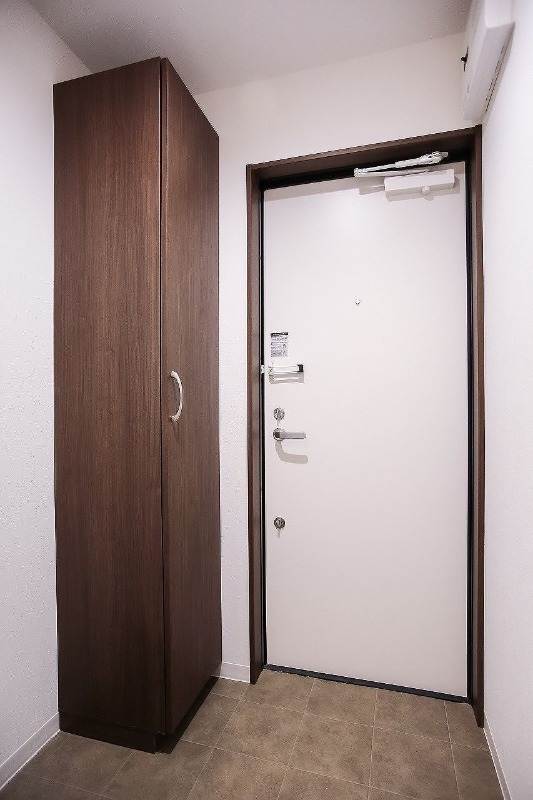 開放感のある玄関ですね