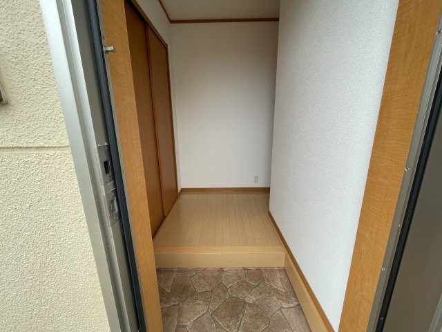 開放感のある玄関ですね