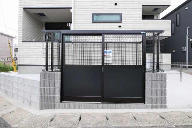 ゴミ置き場はこちらです