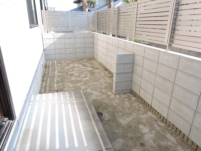 洗濯物はこちらで。