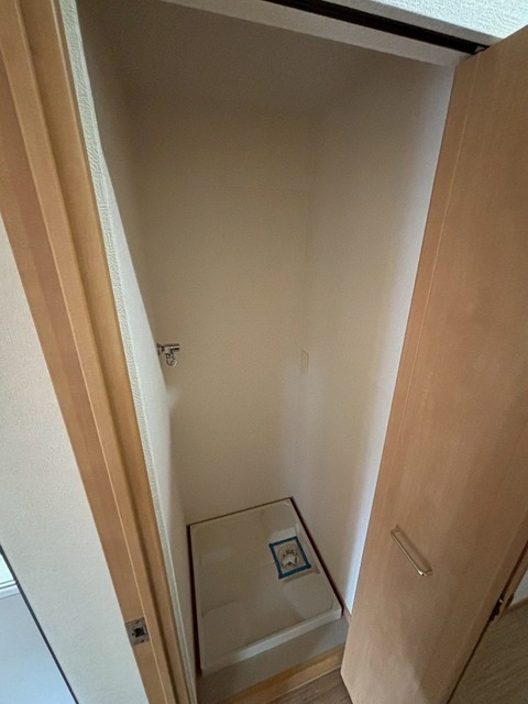 室内洗濯機置場があります