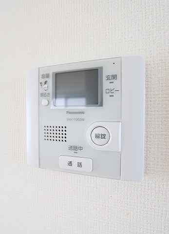 モニタ付きで来客時も安心