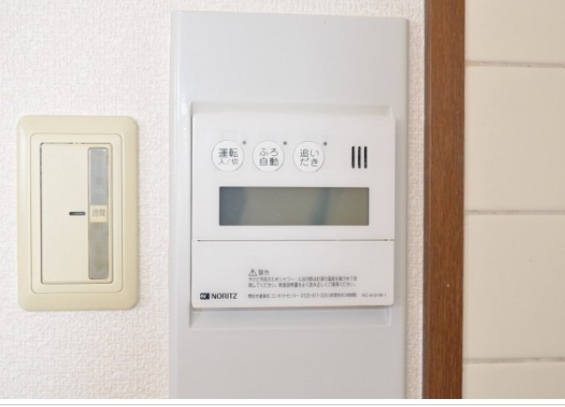 追い焚きもボタン操作で楽々